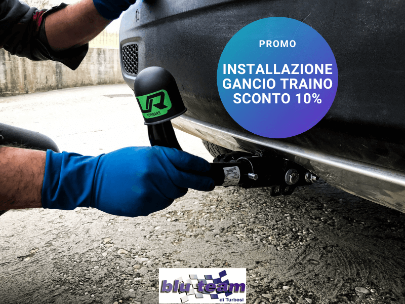 Blu Team Offerta Installazione Gancio Traino